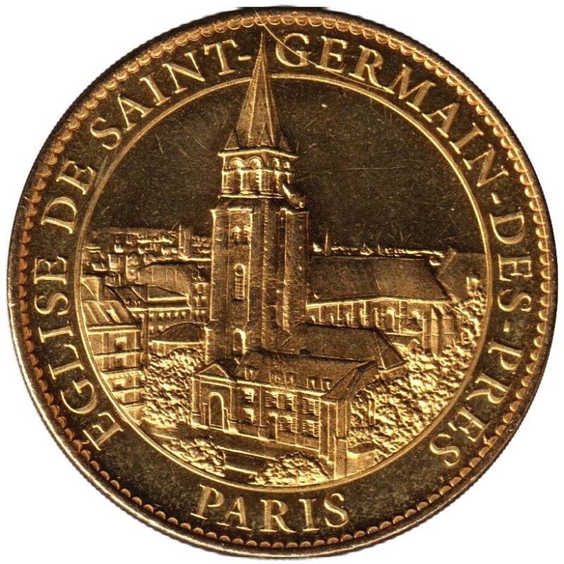 Jeton touristique - 75- Paris - Eglise Saint-Germain-des-Prés - 2010