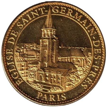 Jeton touristique - 75- Paris - Eglise Saint-Germain-des-Prés - 2010
