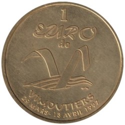 VIMOUTIERS - 1 euro des villes - 1997 - Etat : SUP
