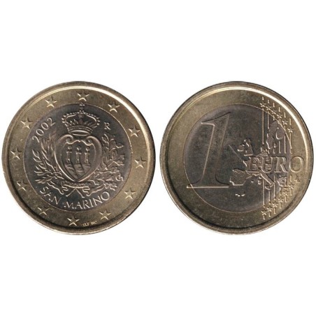 SAINT MARIN - 1 euro - 2002