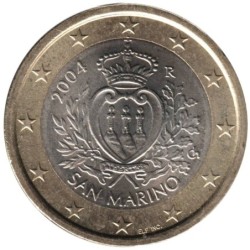 SAINT MARIN - 1 euro - 2004