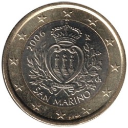 SAINT MARIN - 1 euro - 2006