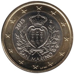 SAINT MARIN - 1 euro - 2015