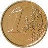 SAINT MARIN - 1 euro - 2015 - Plaquée or