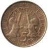 SAINT MARIN - 5 euros - Signes du zodiaque - Gémeaux - 2019