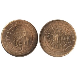 SAINT MARIN - 5 euros - Signes du zodiaque - Vierge - 2019