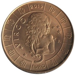 SAINT MARIN - 5 euros - Signes du zodiaque - Vierge - 2019