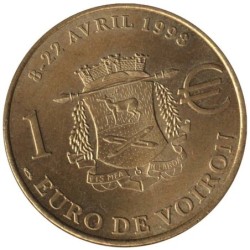 VOIRON - 1 euro des villes - 1998 - Etat : SUP