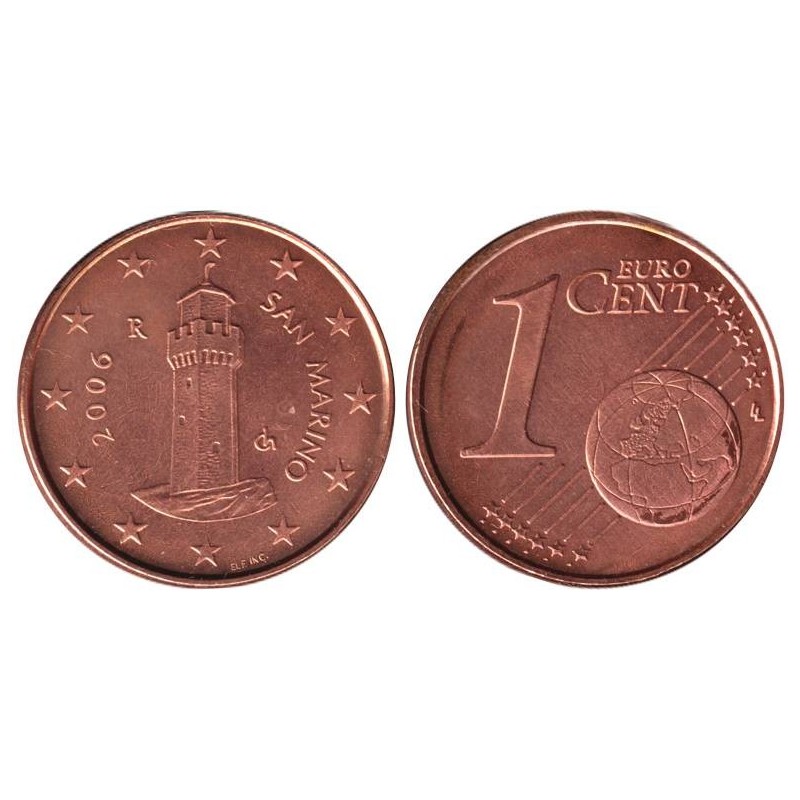 SAINT MARIN - 1 cent - 2006