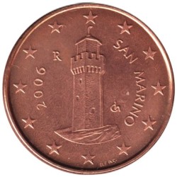 SAINT MARIN - 1 cent - 2006