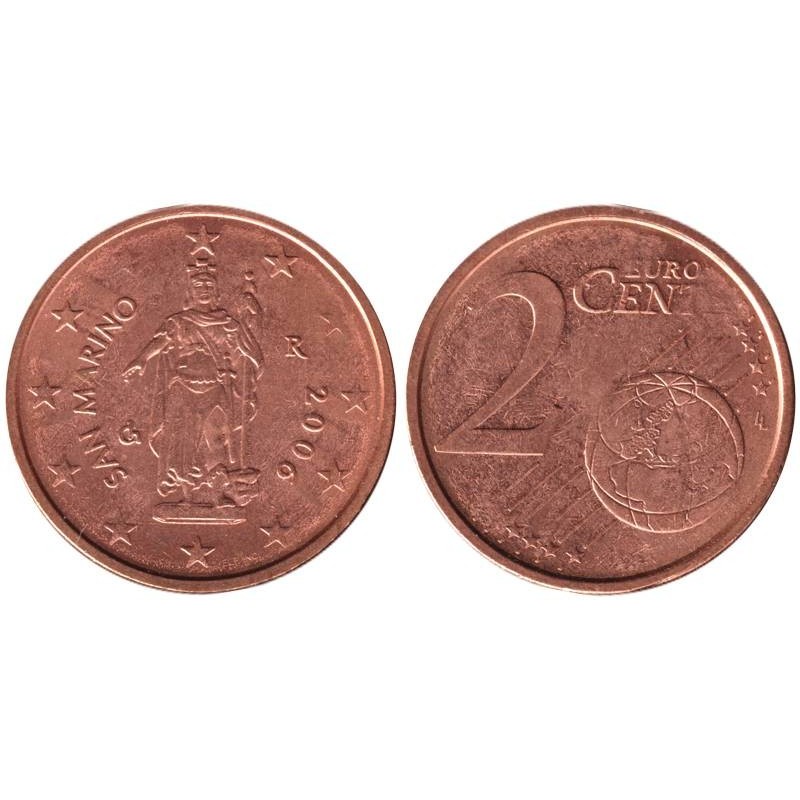 SAINT MARIN - 2 cents - 2006