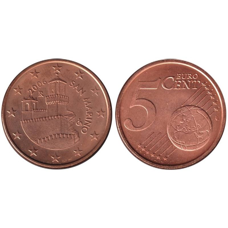 SAINT MARIN - 5 cents - 2006