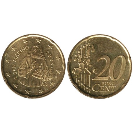 SAINT MARIN - 20 cents - 2003