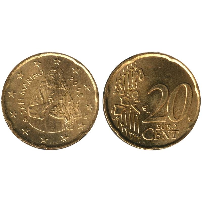 SAINT MARIN - 20 cents - 2005