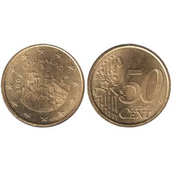 SAINT MARIN - 50 cents - 2002