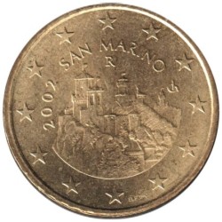 SAINT MARIN - 50 cents - 2002