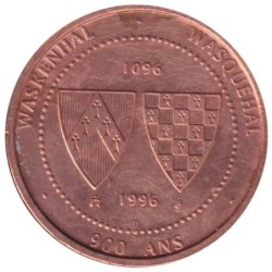 WASQUEHAL - 1 euro des villes - 1998 - Etat : TB