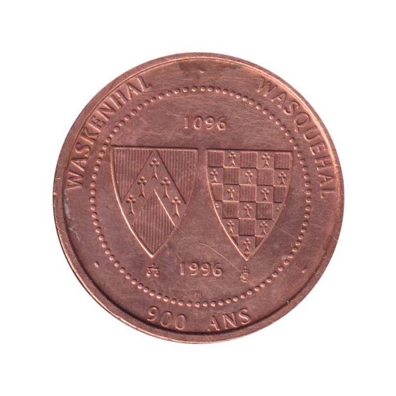 WASQUEHAL - 1 euro des villes - 1998 - Etat : TB