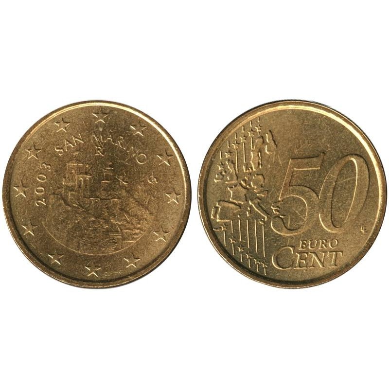 SAINT MARIN - 50 cents - 2003