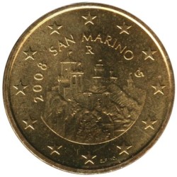 SAINT MARIN - 50 cents - 2008
