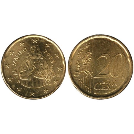 SAINT MARIN - 20 cents - 2008