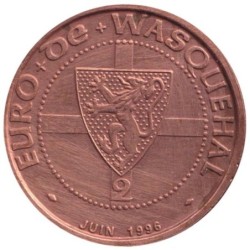 WASQUEHAL - 1 euro des villes - 1998 - Etat : TB