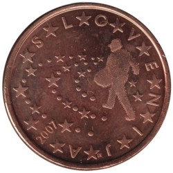 SLOVENIE - 5 cents - 2007