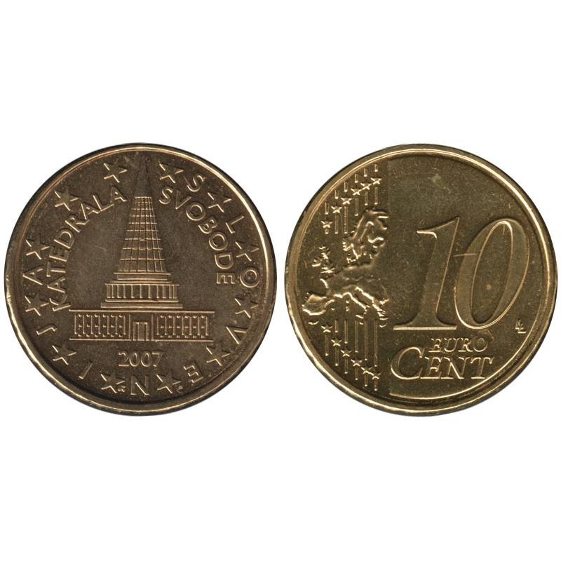 SLOVENIE - 10 cents - 2007
