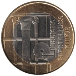 SLOVENIE - 3 euros -  PLjubljana - Capitale mondiale du livre - 2010