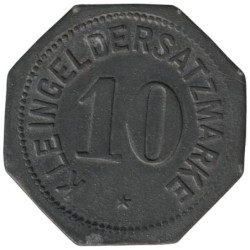 ALLEMAGNE - BAMBERG - 29.2 - Monnaie de nécessité - 10 pfennig 1917