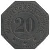 ALLEMAGNE - BODENMAIS - GEORG SAGERER - Monnaie de nécessité - 20 pfennig