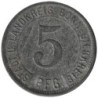 ALLEMAGNE - BONN - 52.5A - Monnaie de nécessité - 5 pfennig 1919