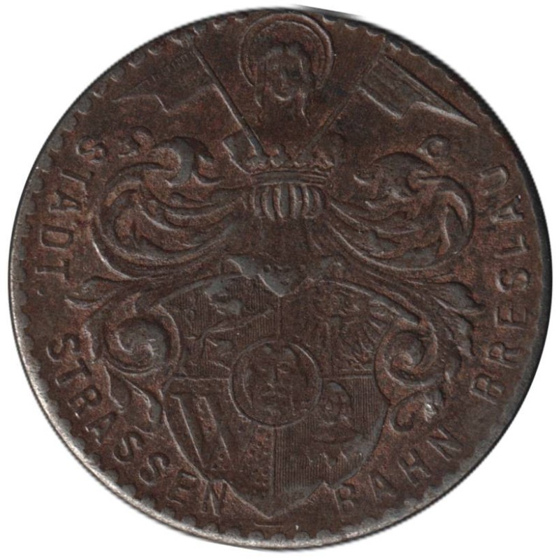 ALLEMAGNE - BRESLAU -  Monnaie de nécessité - 10 pfennig