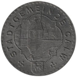 ALLEMAGNE - CALW - 73.2A - Monnaie de nécessité - 10 pfennig 1918