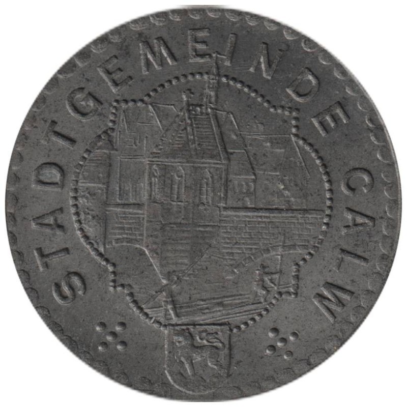 ALLEMAGNE - CALW - 73.2A - Monnaie de nécessité - 10 pfennig 1918