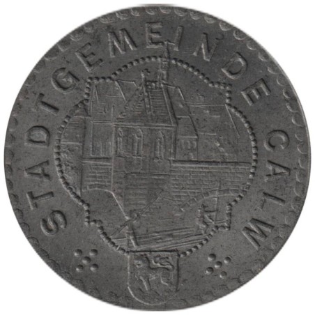 ALLEMAGNE - CALW - 73.2A - Monnaie de nécessité - 10 pfennig 1918