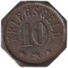 ALLEMAGNE - CAMBERG - 74.3 - Monnaie de nécessité - 10 pfennig 1917