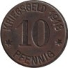 ALLEMAGNE - COBLENZ - 80.1B - Monnaie de nécessité - 10 pfennig 1918