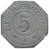 ALLEMAGNE - COBURG - 81.1 - Monnaie de nécessité - 5 pfennig 1917