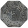 ALLEMAGNE - CRAILSHEIM - 83.1 - Monnaie de nécessité - 5 pfennig 1917