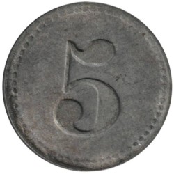 ALLEMAGNE - ELTVILLE - JEAN MULLER ELEKTR.FABRIK - Monnaie de nécessité - 5 pfennig