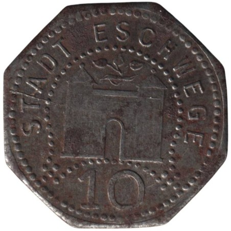 ALLEMAGNE - ESCHWEGE - 121.5 - Monnaie de nécessité - 10 pfennig