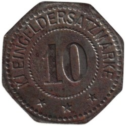 ALLEMAGNE - ESCHWEGE - 121.5 - Monnaie de nécessité - 10 pfennig