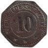 ALLEMAGNE - ESCHWEGE - 121.5 - Monnaie de nécessité - 10 pfennig