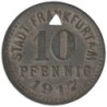 ALLEMAGNE - FRANKFURT - 136.1A - Monnaie de nécessité - 10 pfennig 1917