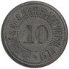 ALLEMAGNE - FRANKFURT - FONTAINE & CO - Monnaie de nécessité - 10 pfennig