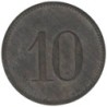 ALLEMAGNE - FRANKFURT - FONTAINE & CO - Monnaie de nécessité - 10 pfennig