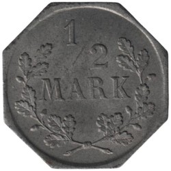 ALLEMAGNE - FREUDENSTADT - 138.5 - Monnaie de nécessité - 1/2 Mark