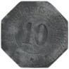 ALLEMAGNE - FULDA - 146.1A - Monnaie de nécessité - 10 pfennig 1917