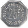 Monnaie nécessité - GEX - 1.3 - Monnaie de nécessité - 25 centimes 1923 - SUP
